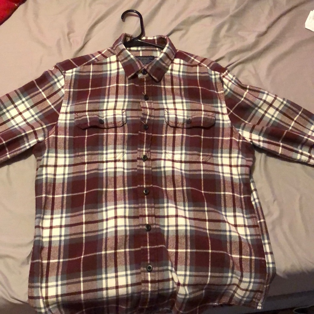 American Eagle Flannel Shirt (sz M)